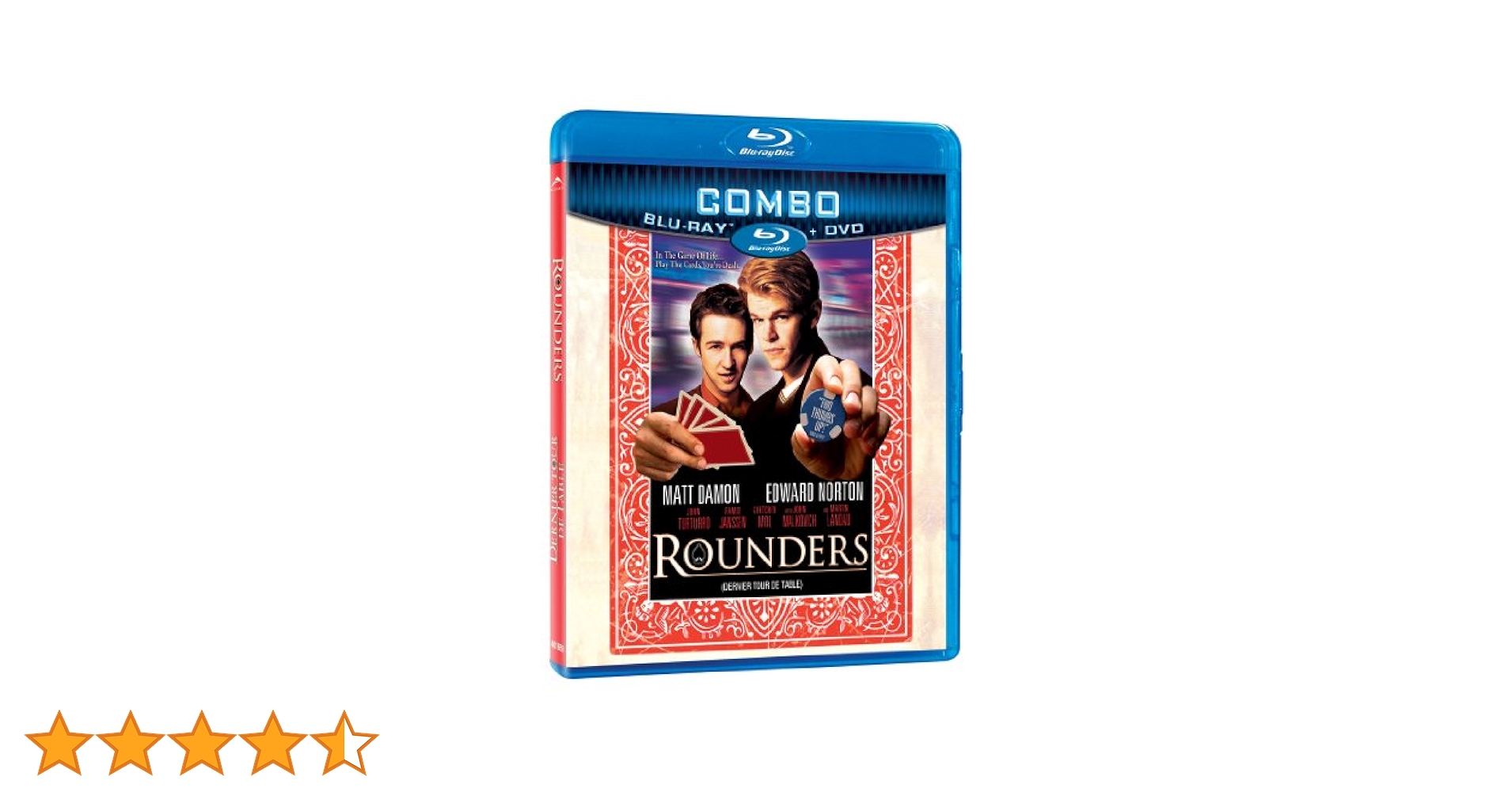 Rounders [Blu-ray + DVD]: Amazon.ca: Matt Damon, Edward
